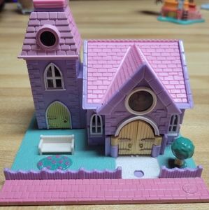 Vintage - Polly Pocket -1993 - Light-up Wedding Chapel